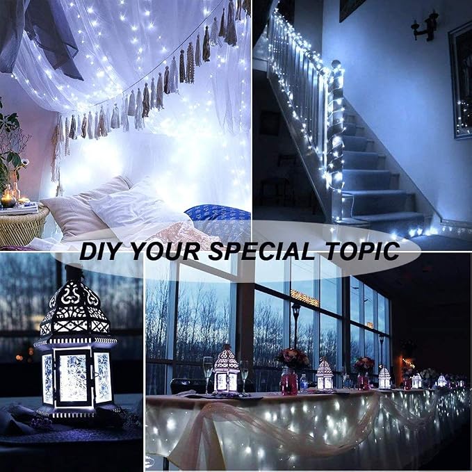 24 Pack Fairy Lights Battery Operated 7ft 20 LED Mini Twinkle String Lights - Image 4