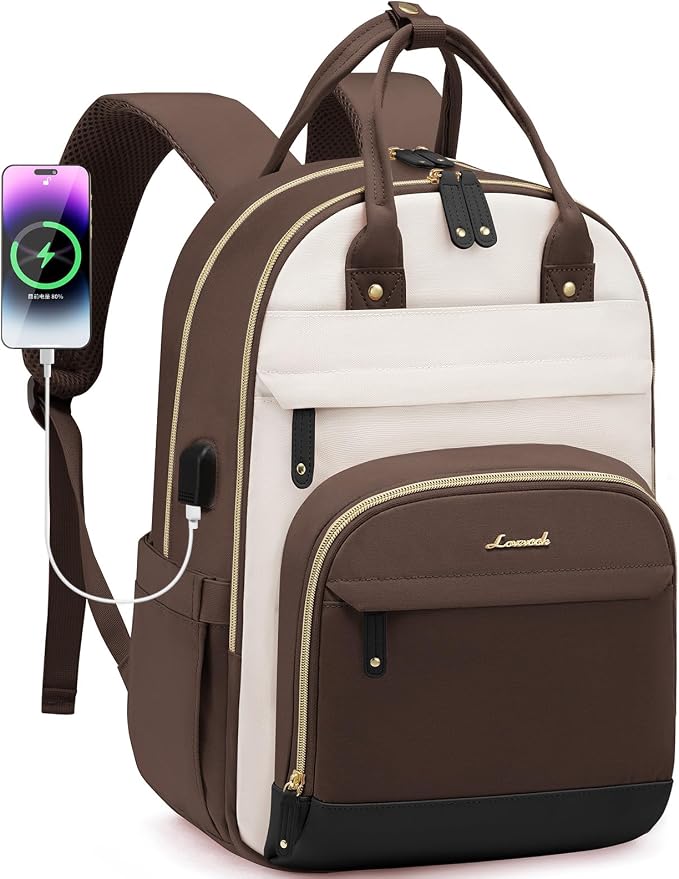 LOVEVOOK Backpack for Women, Laptop Backpack Women, Fits 15.6 Inch Laptop Bag by LOVEVOOK