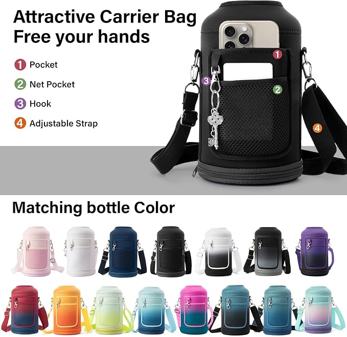 DYSANKY Insulated Water Bottle | Thickened Stainless Steel Vacuum Metal | - Image 6