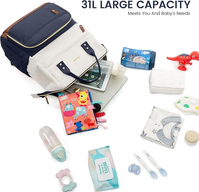LOVEVOOK Diaper Bag Backpack, Baby Bag - Image 8
