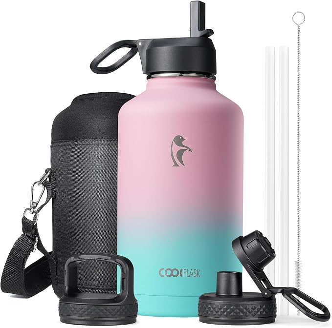 Water Bottle Insulated 64 oz by Coolflask
