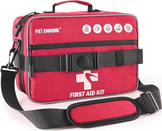 527 PCS Advanced First Aid Kit – 6-in-1 Modular Waterproof Well-Organized by PASENHOME