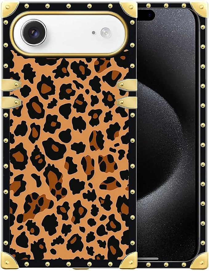 for iPhone 17 Air Case Luxury Golden Decoration by Unknown