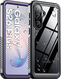 Temdan Designed for Samsung Galaxy S26 Plus Case Waterproof, Built-in Lens & by Temdan