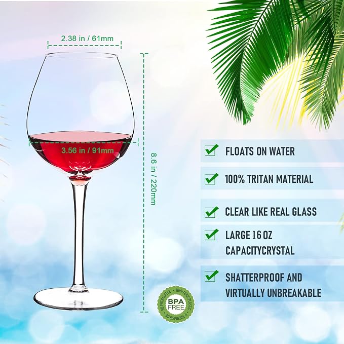 Floating Wine Glasses for Pool - Image 7