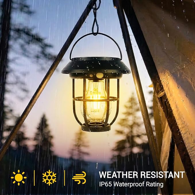 Solar Lights Outdoor, 6 Pack Waterproof LED Pathway Lights - Image 4