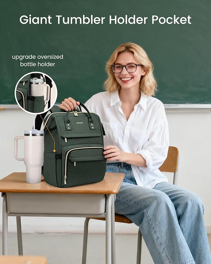 LOVEVOOK Laptop Backpack for Women - Image 2