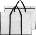 Windyun 2 Pack Large Poster Storage Bag 48" x 36" Bulletin Board Holder Art by Windyun