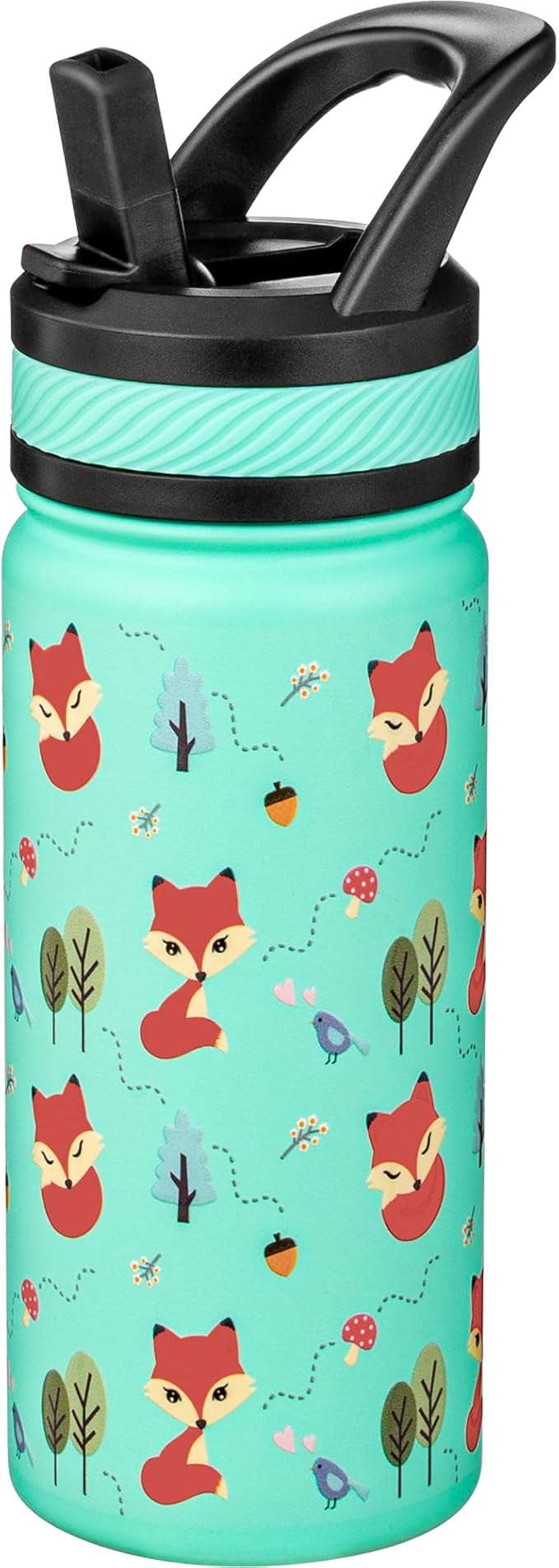 Fanhaw 18 Oz Kids Insulated Water Bottle by FANHAW