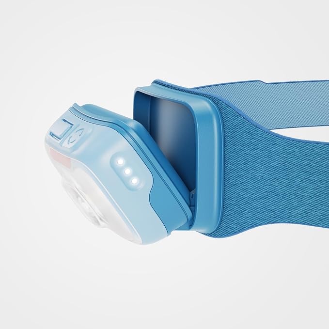 BioLite Range 500 Waterproof, Fast-Charging Rechargeable Headlamp, Slate Blue - Image 3