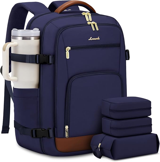 LOVEVOOK Travel Backpack For Women Flight Approved, 50L Large Carry On Backpack by LOVEVOOK