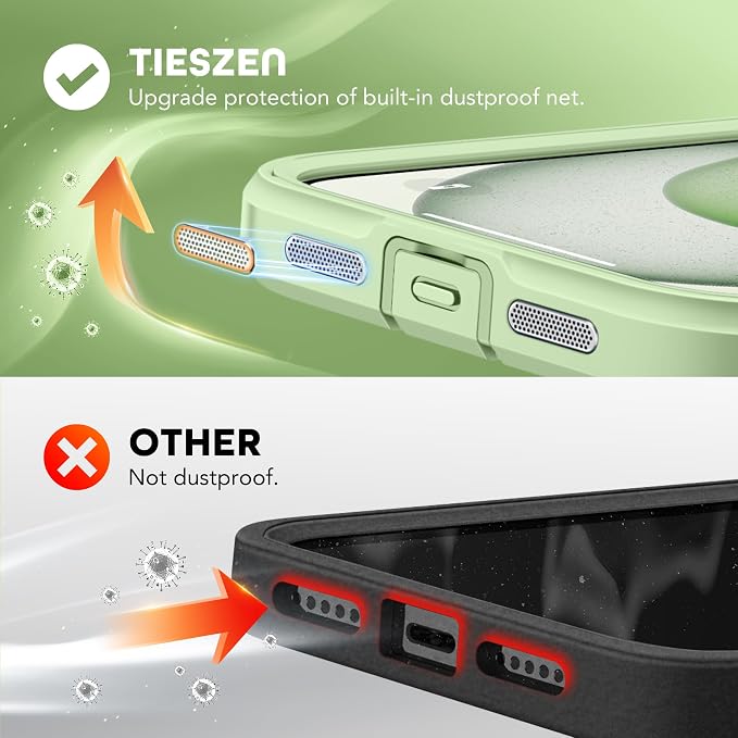 TIESZEN Magnetic for iPhone 15 Plus Case, Compatible - Image 4