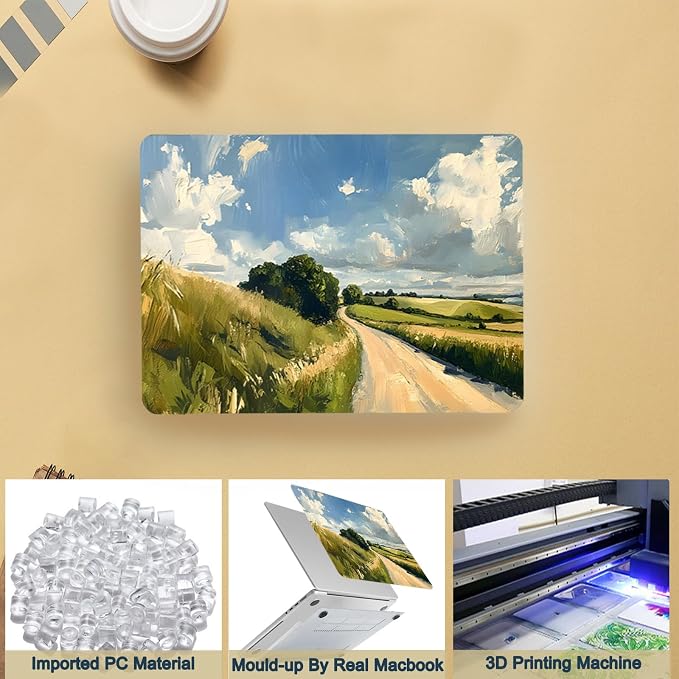 Hard Cover for MacBook Air 13 inch Case 2010-2017 Release, Pattern Design - Image 4