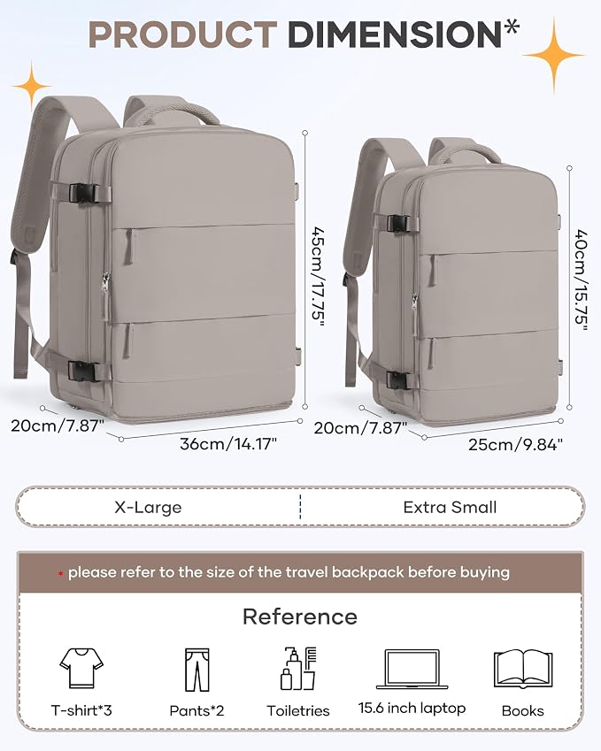 Large Travel Backpack - Image 3