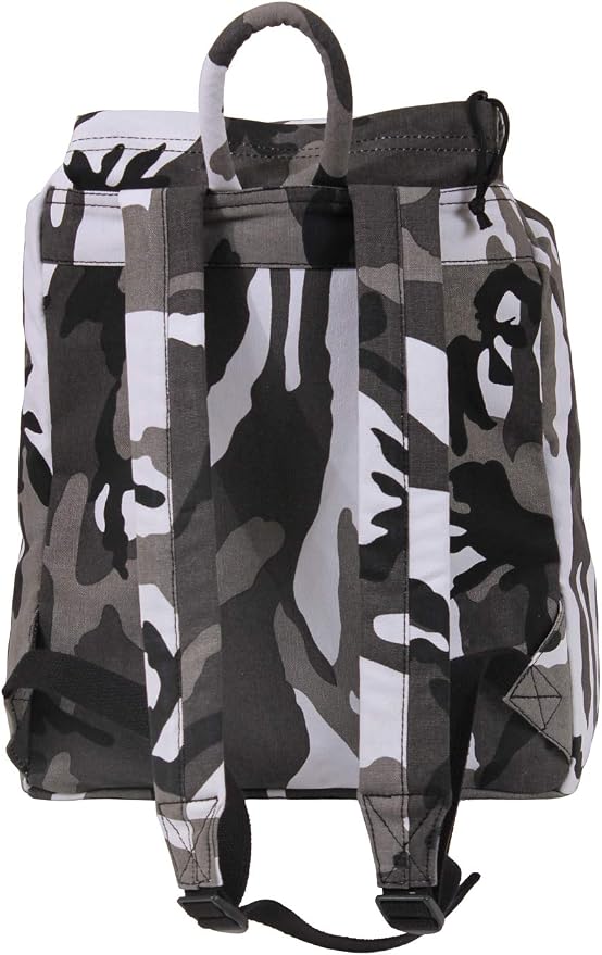 Rothco Canvas Daypack – Heavy-Duty Cotton Canvas Backpack - Image 2
