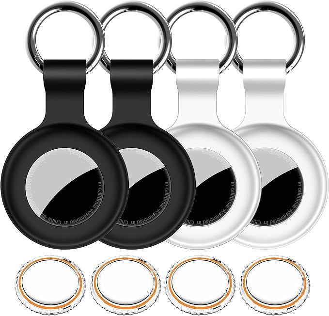 1|2|4Pack for Apple AirTag Holder, For Air Tag 2nd &1st Genaretion, Waterproof by HitfineLLC