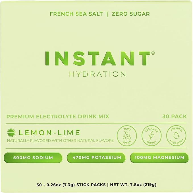 Instant Hydration Electrolytes Powder Packets by InstantHydration