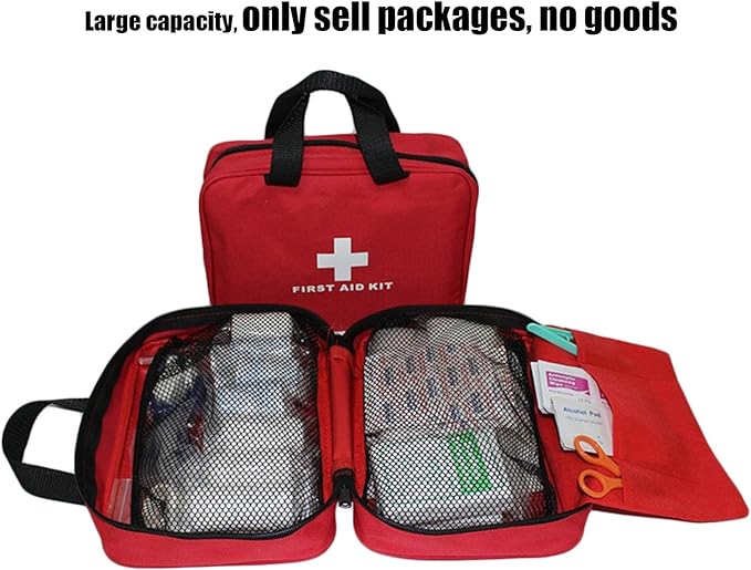 AOUTACC Nylon First Aid Empty Kit, Compact Waterproof and Lightweight First Aid - Image 5