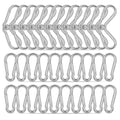 40PCS M8 Heavy Duty Carabiner Clip, 3Inch Snap Hook Quick Link Small Carabiner by XHAMXE