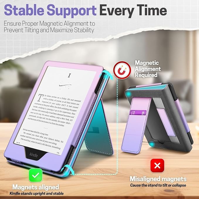 TNP Stand Case for Kindle Paperwhite 12th Generation 2024 / Kindle Colorsoft - Image 8