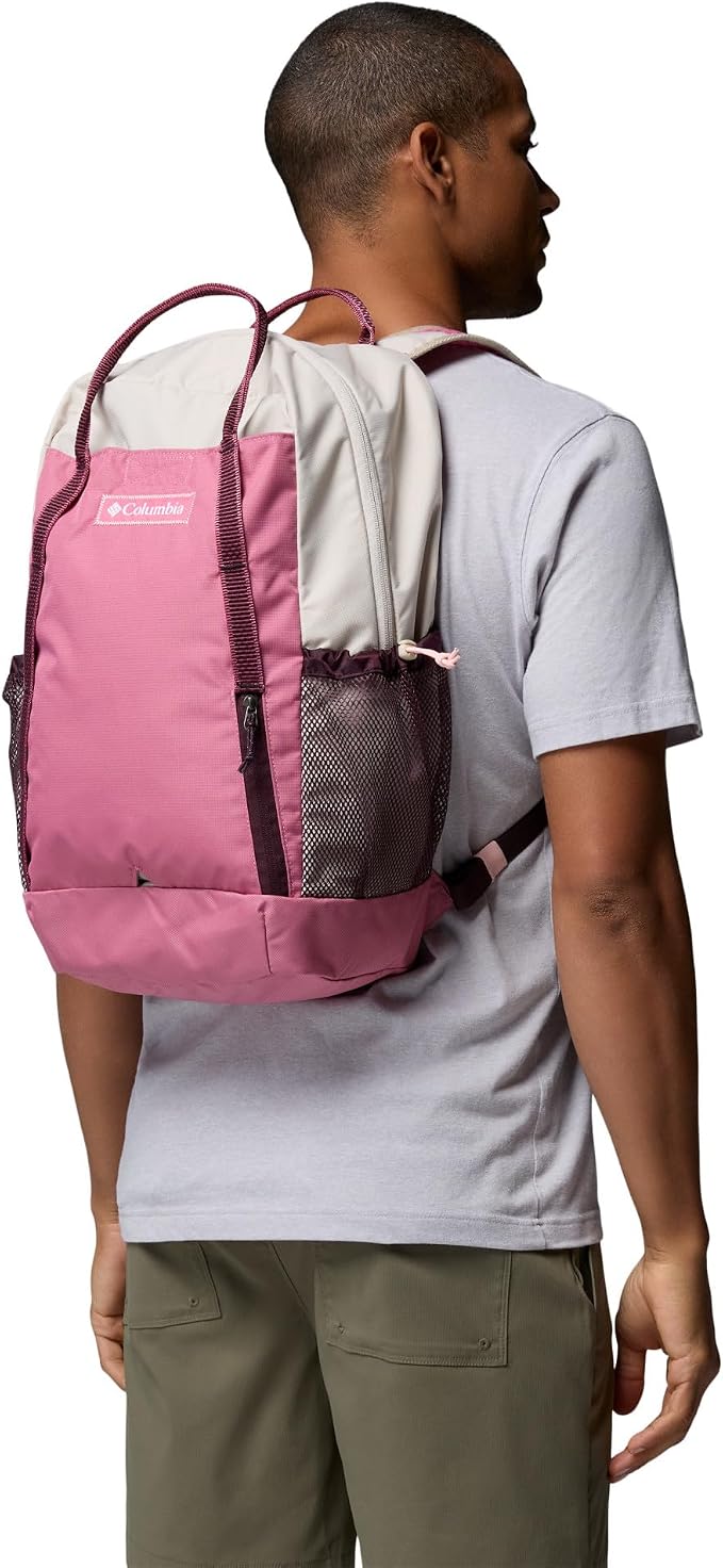 Columbia Unisex Echo Mountain 25L Backpack, Rosette/Dark Stone/Moonvista/Sand - Image 4