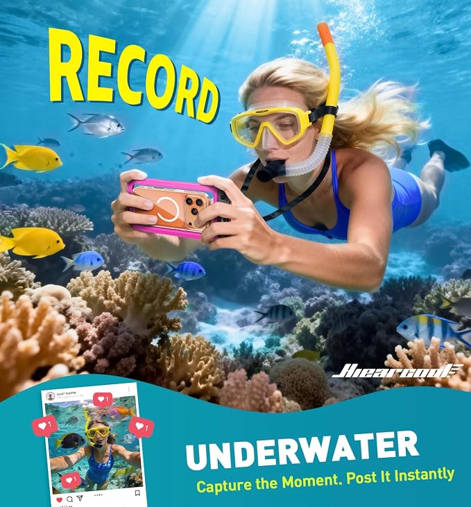 Hiearcool Waterproof Phone Pouch, Waterproof Phone Case - Image 5