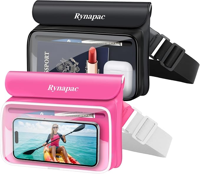 IPX8 Waterproof Fanny Pack, Waist Bag by Rynapac