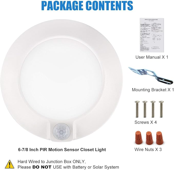 Closet Lights Motion Sensored, LED Closet Light Motion Activated, 5000K - Image 6