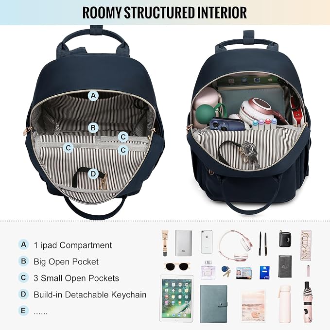 LOVEVOOK Mini Fashion Backpack for Women, Cute Small Backpack, Light Weight - Image 3