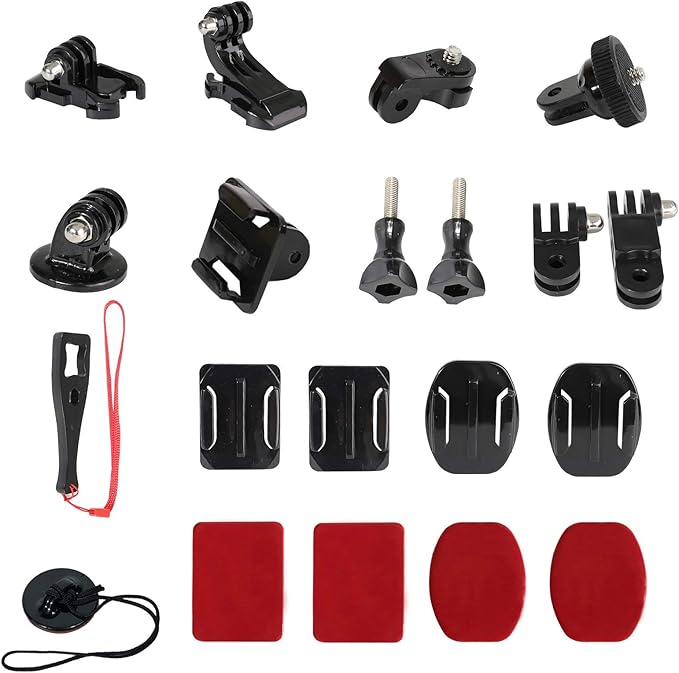 Universal Action Camera Accessory Kit - Image 2
