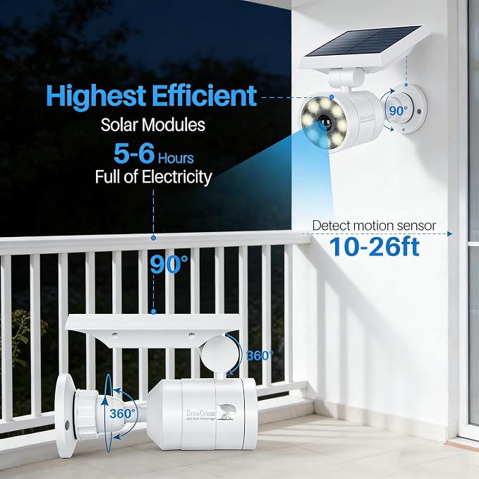 Aluminum Solar Motion Sensor Lights Outdoor - Image 6