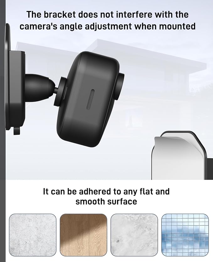 Blink Camera No Drill No Screws Wall Mount Bracket Compatible - Image 4