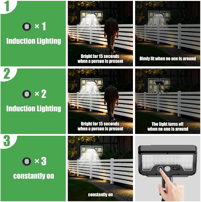 Solar Lights, Outdoor Solar Motion-Activated Light - Image 9
