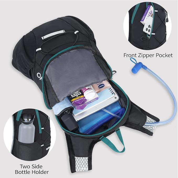 Lightweight Hydration Backpack, Running Backpack - Image 4