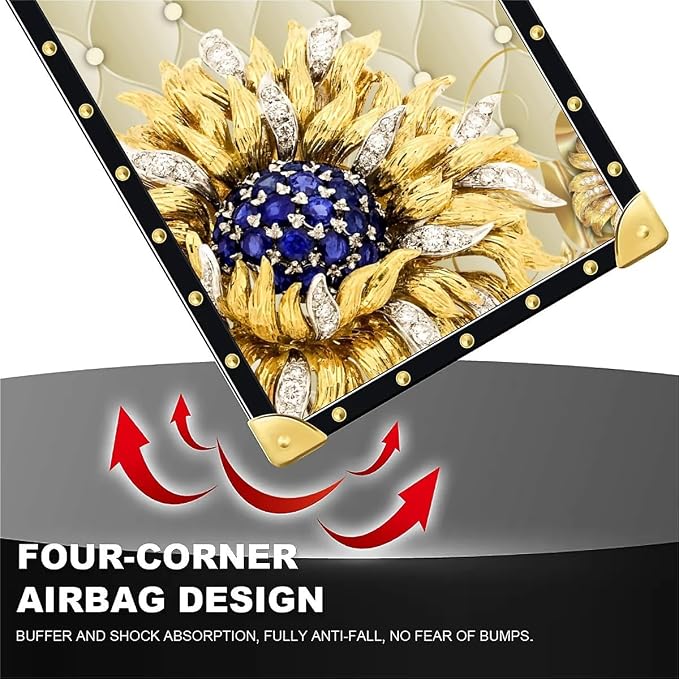 for iPhone 17 Pro Case Luxury Golden Decoration - Image 6