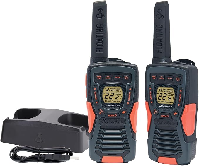 Cobra ACXT1035R FLT Floating Walkie Talkies by CobraElectronics