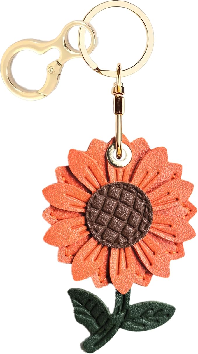 Leather Keychain Holder Case Compatible by ZOUITY