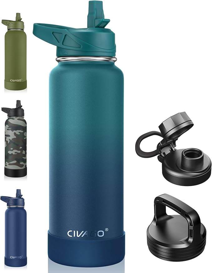 CIVAGO 40 oz Insulated Water Bottle by CIVAGO