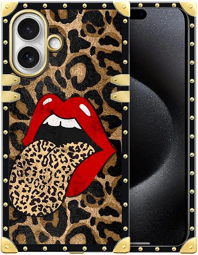 for iPhone 17 Case Luxury Golden Decoration by Unknown