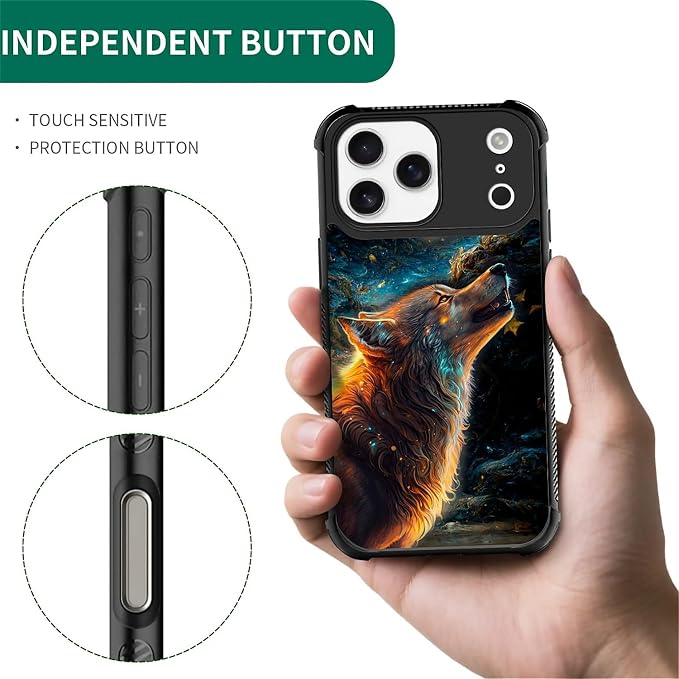 for iPhone 17 Pro Max Case, for MagSafe Graphic Design for Girl Boy Soft - Image 2