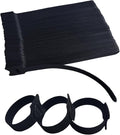 100 PCS 6 Inches Black Reusable Cable Ties, Adjustable Cord Straps, Cable by Unknown