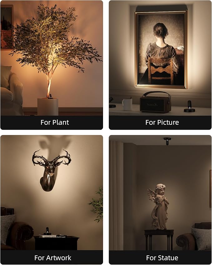EZVALO Spotlights Indoor with Remote, 5500mAh Rechargeable Picture Lights - Image 5