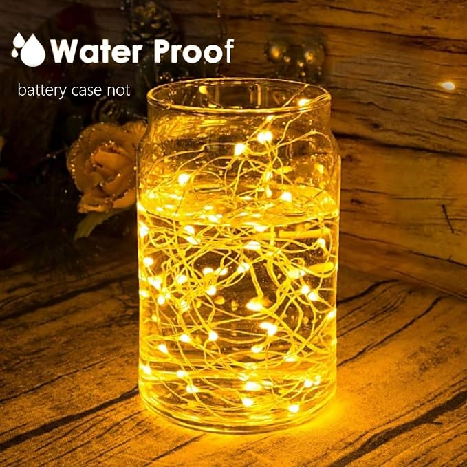 24 Pack Fairy Lights Battery Operated 7 Feet 20 Led Christmas Twinkle String - Image 4