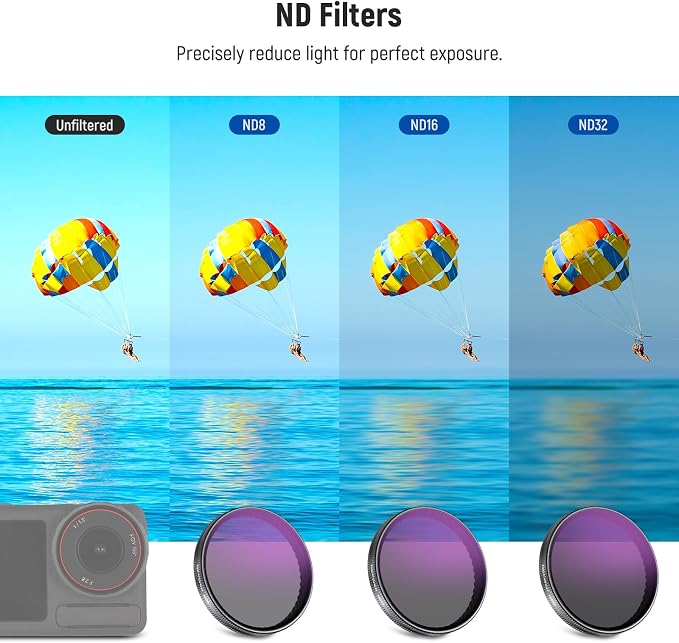 NEEWER Snap On ND Filter Set Compatible - Image 5