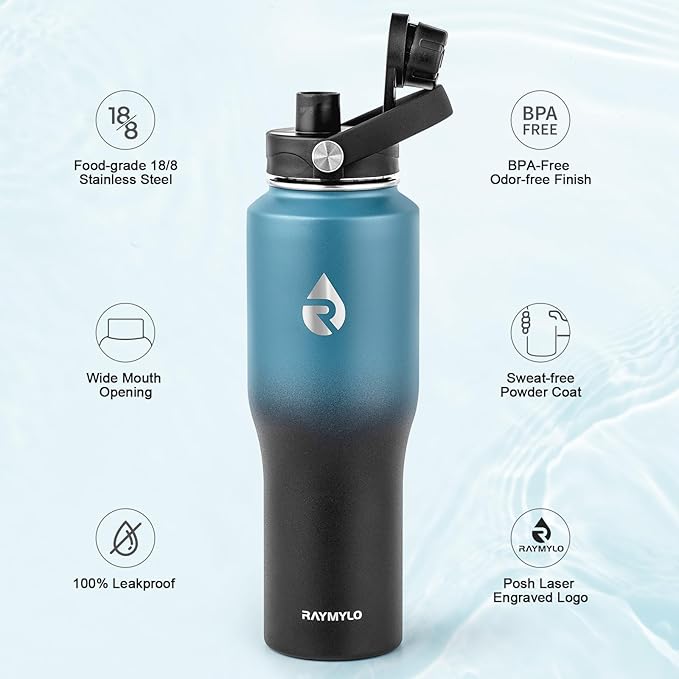 RAYMYLO 32 oz Insulated Water Bottle - Image 5