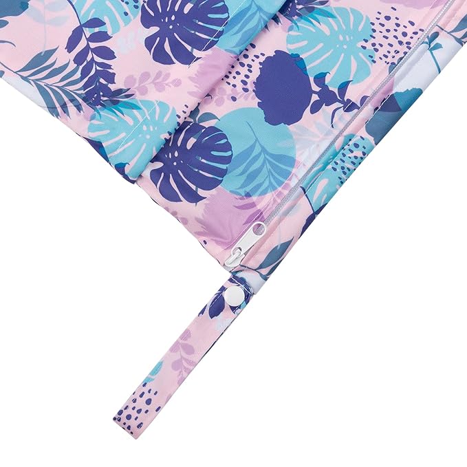 babygoal Wet Dry Bags for Baby Cloth Diapers, Washable Travel Bags, Gym Bag for - Image 7