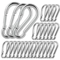 100Pack Heavy Duty Carabiner Clips, M8 5/16" Spring Snap Hooks 3Inch by REDOVANT