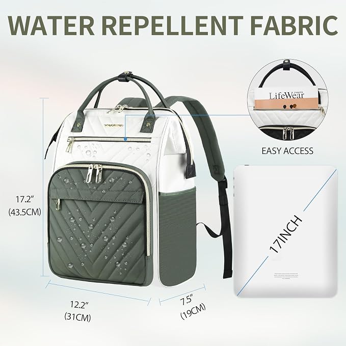VANKEAN 17 Inch Laptop Backpack - Image 2