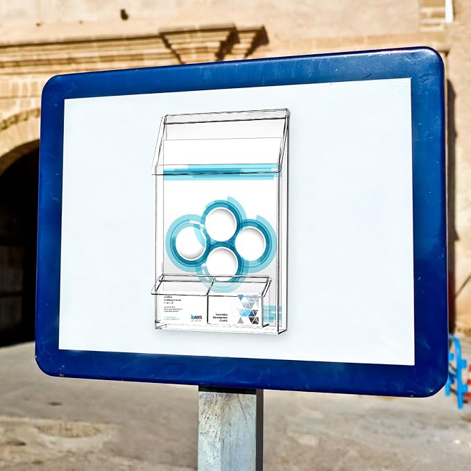 Barydat 2 Pieces Outdoor Brochure Holder - Image 7