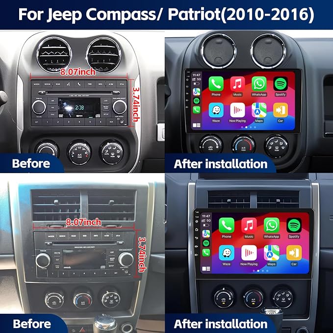10.2 Inchs Car Stereo Radio Upgrade - Image 2